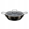 BERLINGERHAUS Pekáč s pokrievkou s titánovým povrchom 28 cm Shine Basalt Collection BH-6657