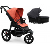 TFK ProA 2v1 Salmon Combi carrycot + Seat unit Hlboká vanička Premium Black