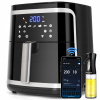 Fritéza bez oleja XXL 1900W 7L Air Fryer Aigostar Cube Smart WIFI