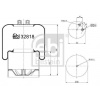 Mech pneumatického prużenia Febi Bilstein GmbH 32818
