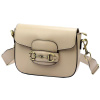 Dámska kožená kabelka Luka 20-095 Dark Beige Crossbody Purse