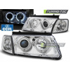 Tuning-tec PREDNÉ SVETLOMETY ANJELSKÉ OČI CCFL CHROME pasuje na VW PASSAT B5 3B 11.96-08.00