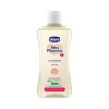 CHICCO Olej do kúpeľa s bavlnou a vitamínom E Baby Moments Sensitive 93 % prírodných zložiek 200 ml 7x4x16