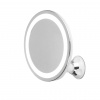 ISO Adler AD 2168 LED make-up zväčšovacie zrkadlo do kúpeľne 24 LED otočné 360 prísavka