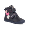 Barefoot dětské zimní boty D.D.step W063-42152 modré