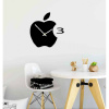 Stylesa - Nástenné hodiny plastové do kuchyne APPLE, 35x35 cm X0021
