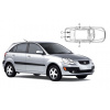 Slnečné clony na okná - KIA Rio hatchback 5dv. (2005-2011) - Komplet sada