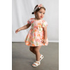 Dievčenské ľanové šaty Mayoral 1909.4B.Baby.PPY2 ružová 104