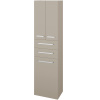 Dreja Vysoká skriňa s košom na bielizeň DOS SVD3Z2K 50 - M05 Béžová mat / Úchytka T01 / M05 Béžová mat