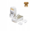 Konektor RJ45 FTP STP kat. 6A, drôt, Netrack (10 ks)