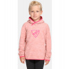 Kilpi FLOND-JG Dievčenské fleecová mikina UJ0253KI Svetloružová 152