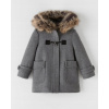 Detská bunda - K01548 kabát s kapucňou 134 (K01548 kabát s kapucňou 134)