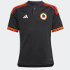 adidas Roma Third Shirt 2023 2024 Juniors Black 9-10 Years