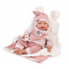 Guca 10261 OLIVIE - záťažová realistická bábika bábätko s mäkkým látkovým telom - 42 cm