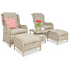 Focus Garden Focus SIENNA DUO PREMIUM 2+1 záhradné sedacia súprava, béžová 002650