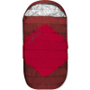 Spacák TRIMM Divan červený Velikost: 195 cm, Barva: red/ dark red, Orientace zipu: Levý, Obvodový