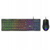 Genius GX GAMING Scorpion KM-GX6, Set klávesnice a myši, drátový, CZ+SK layout, USB, Copilot klávesa, RGB podsv., černá (31330010403)
