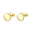 Beneto Pozlacené stříbrné náušnice AGUP1956-GOLD