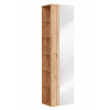 ArtCom Vysoká skrinka do kúpeľne so zrkadlom CAPRI Oak 803
