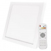 LED stropné svietidlo EMOS Rivi, štvorec, 40W, stmievateľné, CCT (ZM5173) biele