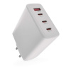 Emos V06G120, univerzálny USB-A a USB-C adaptér GaN do siete PD 120 W max. V06G120