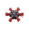 XTLINE XT22032 Kartáč radiální nylonový, válcová stopka, 100 mm