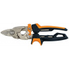 nožnice na plech bulldog PowerGear oranžové Fiskars 1027212