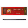 Umelecká tuha/rudka KOH-I-NOOR GIOCONDA - sépia tmavohnedá - dĺžka tuhy 120 mm s priemerom 5,6 mm - 6 ks v balení