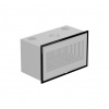 La Nordica - Ocelový rámeček Steel čtyřstranný pro Inserto 100 Wide - černá ocel