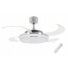 Kupelňový ventilátor - FANAWAY EVO 1 LED 40W 2200 lm, stmievač, chróm (Kupelňový ventilátor - FANAWAY EVO 1 LED 40W 2200 lm, stmievač, chróm)