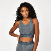 Everlast Seamless Logo Sports Bra Womens Charcoal Marl 14 (42)