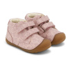 Detské celoročné topánočky BUNDGAARD ​​Petit Strap BG101068-790 Rabbit Old Rose Veľkosť: 19, Farba: Svetloružová