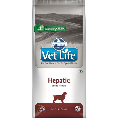 Vet Life Natural Dog Hepatic 2 kg