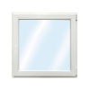 Plastové okno jednokrídlové RC2 VSG ARON Basic biele 1100 x 1100 mm DIN pravé