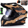 Motocyklová prilba LS2 MX701 Explorer C Trick M.Brown Sand XL