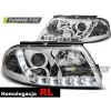 Predné svetlá Volkswagen Passat 3BG, 2001-2004, LED Daylight, chróm + RL atest