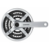 Shimano kľuky Tourney FC-TY501-S 175mm 42-34-24 zubov, strieborné s krytom, v krabičke