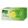 Zelený čaj Citrón 20 tb Vitax expresný čaj