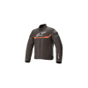 ALPINESTARS Bunda T-SPS WATERPROOF (čierna/červená fluo, veľ. 2XL) 100
