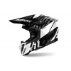Prilba AIROH TWIST 3 THUNDER Black White Gloss Veľkosť: M (57-58 cm)