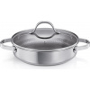 Tescoma Panvica hlboká SteelCRAFT s pokrievkou 2 úchyty 24 cm