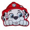 Halantex Tvarovaný 3D vankúš Tlapková patrola Paw Patrol motív Marshall 40x35