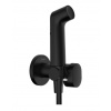 Hansgrohe Bidetová batéria pod omietku, so spŕškou, matná čierna 29232670-HG
