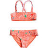 detské dvojdielne plavky ROXY SALTY BUT SWEET Souffle Summer Hobbies Swim - XMWS 3 years