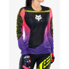 Dámska cyklistická mikina Fox Flexair LS Jersey Elevated - black