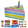 POĎAKOVANIE MINI BOX FAREBNÝ TORT SLADKOSTI