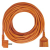 EMOS SK s.r.o. Predlžovací kábel 20 m / 1 zásuvka / oranžový / PVC / 230 V / 1,5 mm2 - P01120