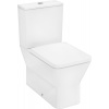 Hansgrohe EluPura Original Q - Kombi WC na podlahu s nádržkou a WC sedátkom, AquaChannel Flush, biela 60206450