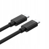 Kábel Unitek USB typ C - USB typ C 2 m čierny