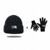 2in1 pletené rukavice na severnú tvár (2in1 North Face pletená čiapka + rukavice)